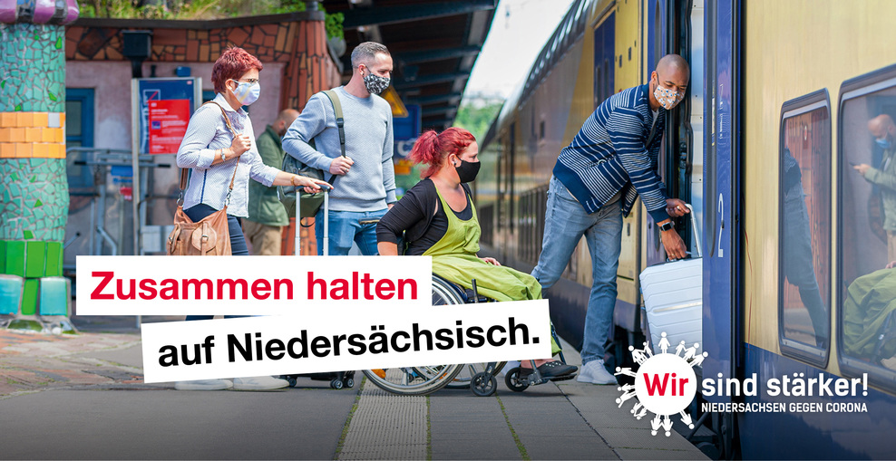 Kampagne „Wir sind stärker! Niedersachsen gegen Corona“